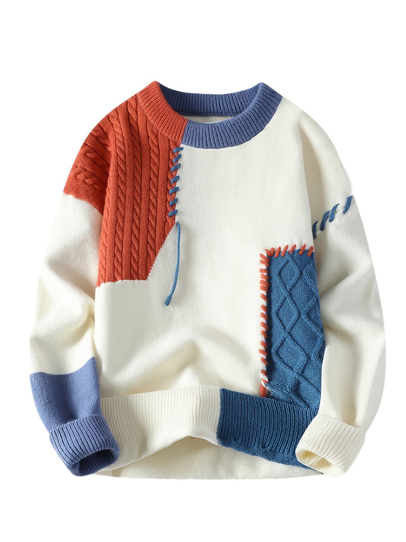 StripeCozy Pullover