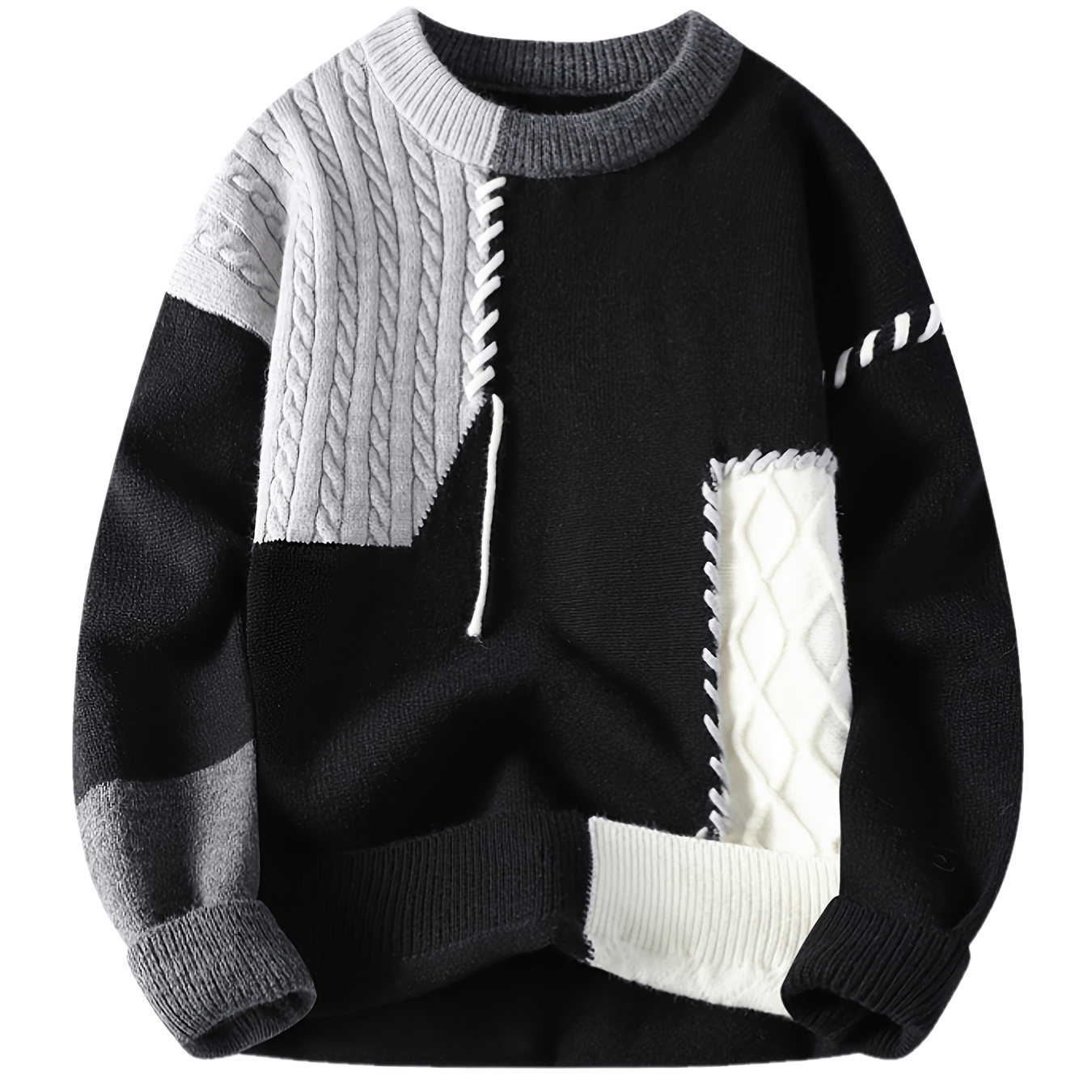 StripeCozy Pullover