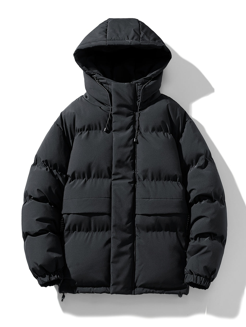Men'S Heavyweight Winter Hooded Jacket