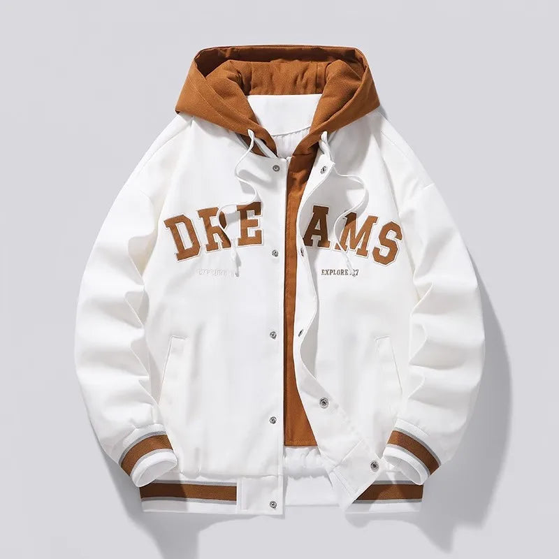 Retro Campus Varsity Jacket – Men & Women Street Look