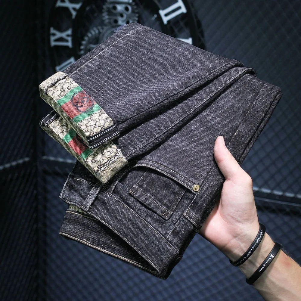 High-Quality Embroidered Jeans
