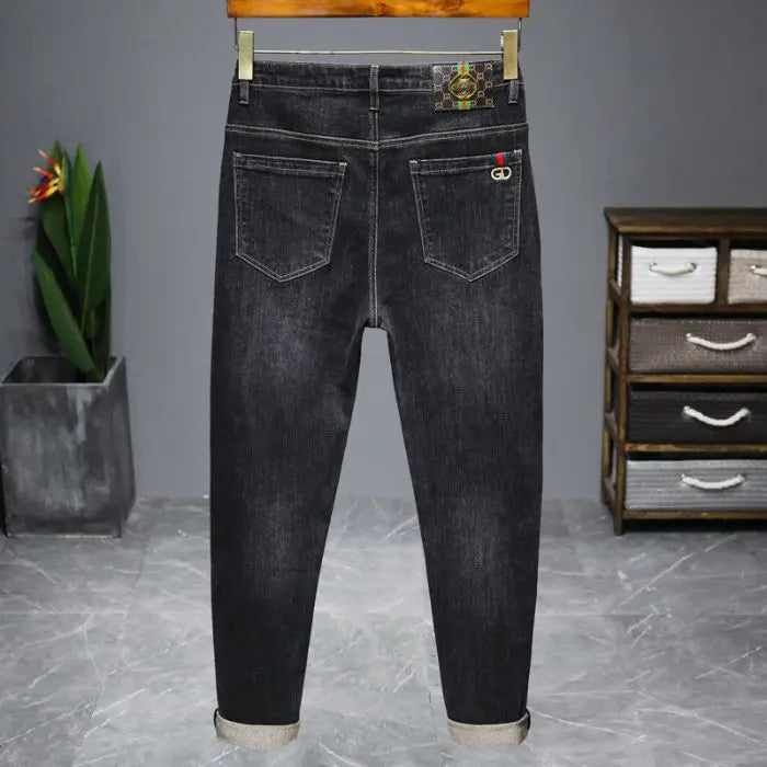 High-Quality Embroidered Jeans