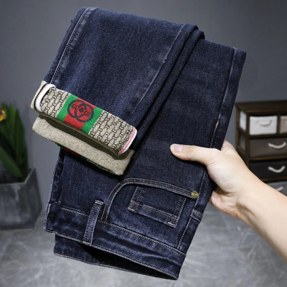 High-Quality Embroidered Jeans