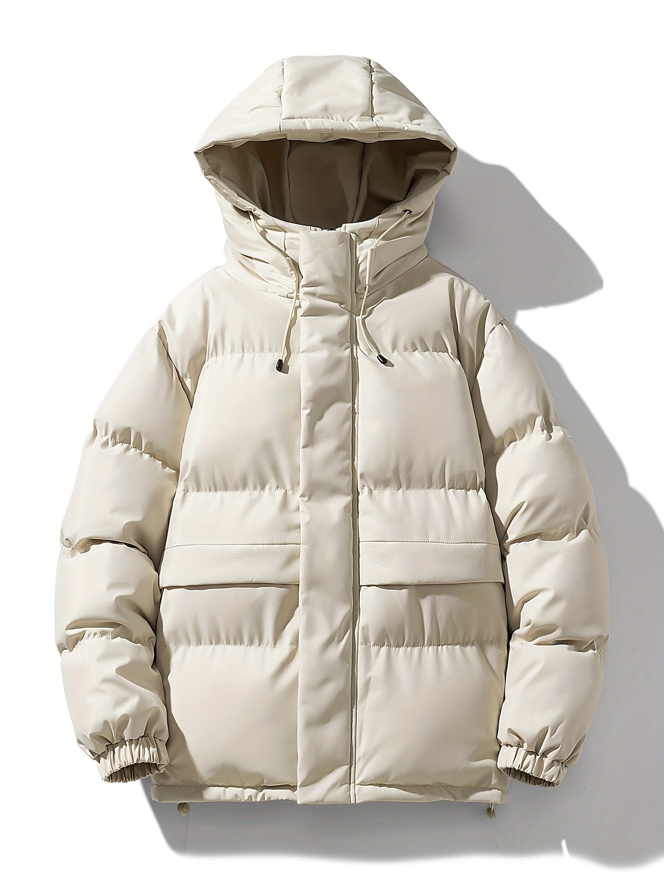 Men'S Heavyweight Winter Hooded Jacket
