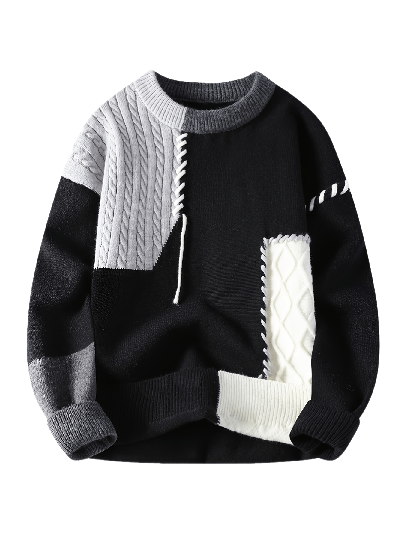 StripeCozy Pullover